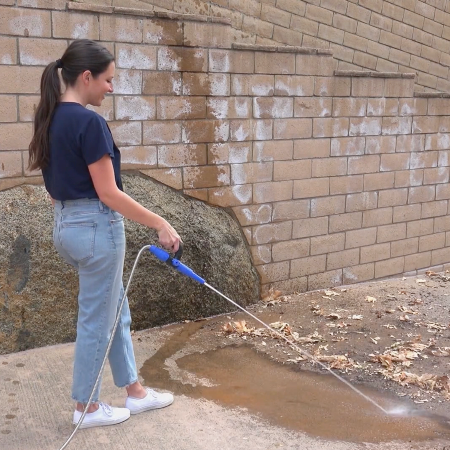 Expanding Metal Garden Hose with Grip Switch