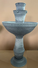 Adria Cordless 8-in-1 Modular Fountain with Timer