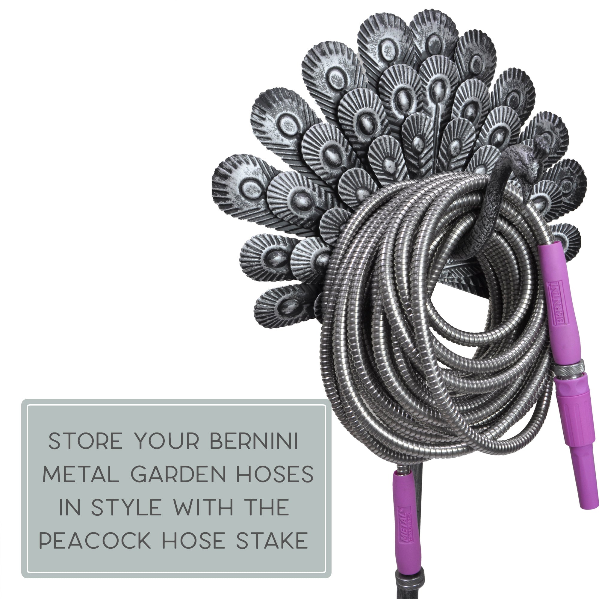 Peacock Hose Holder