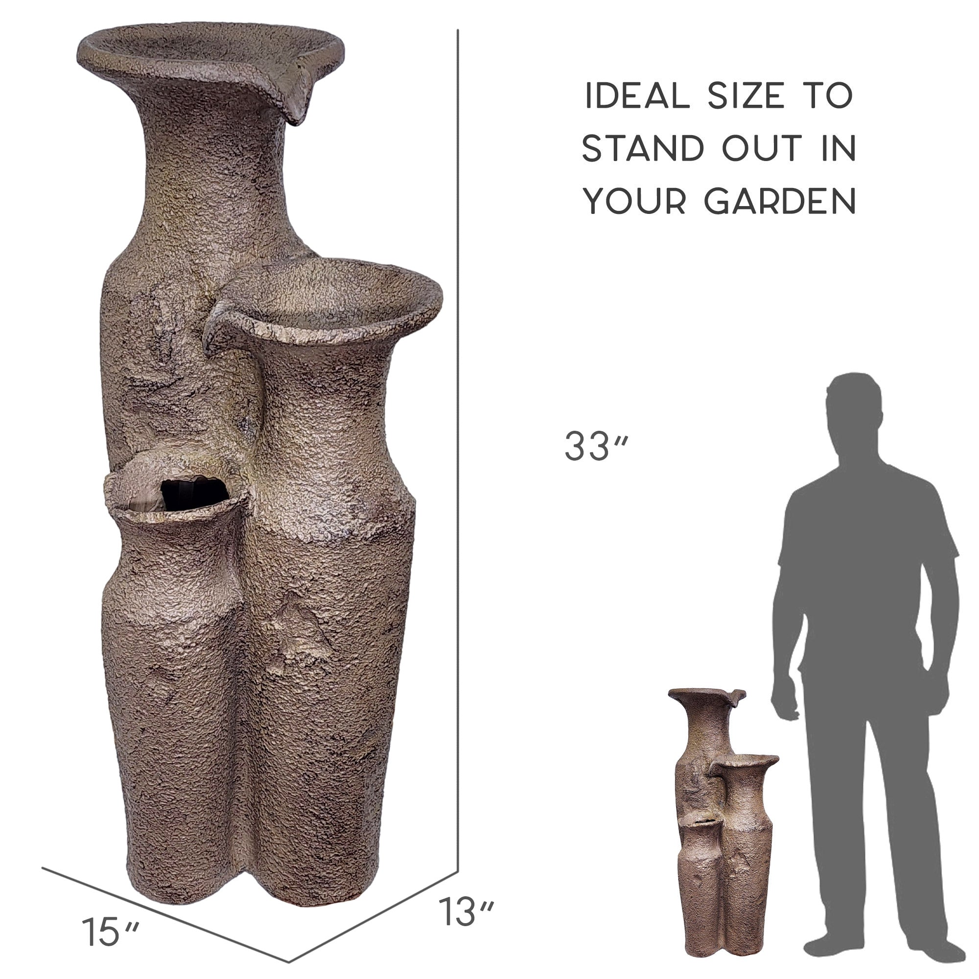 Vaso Corded Fountain