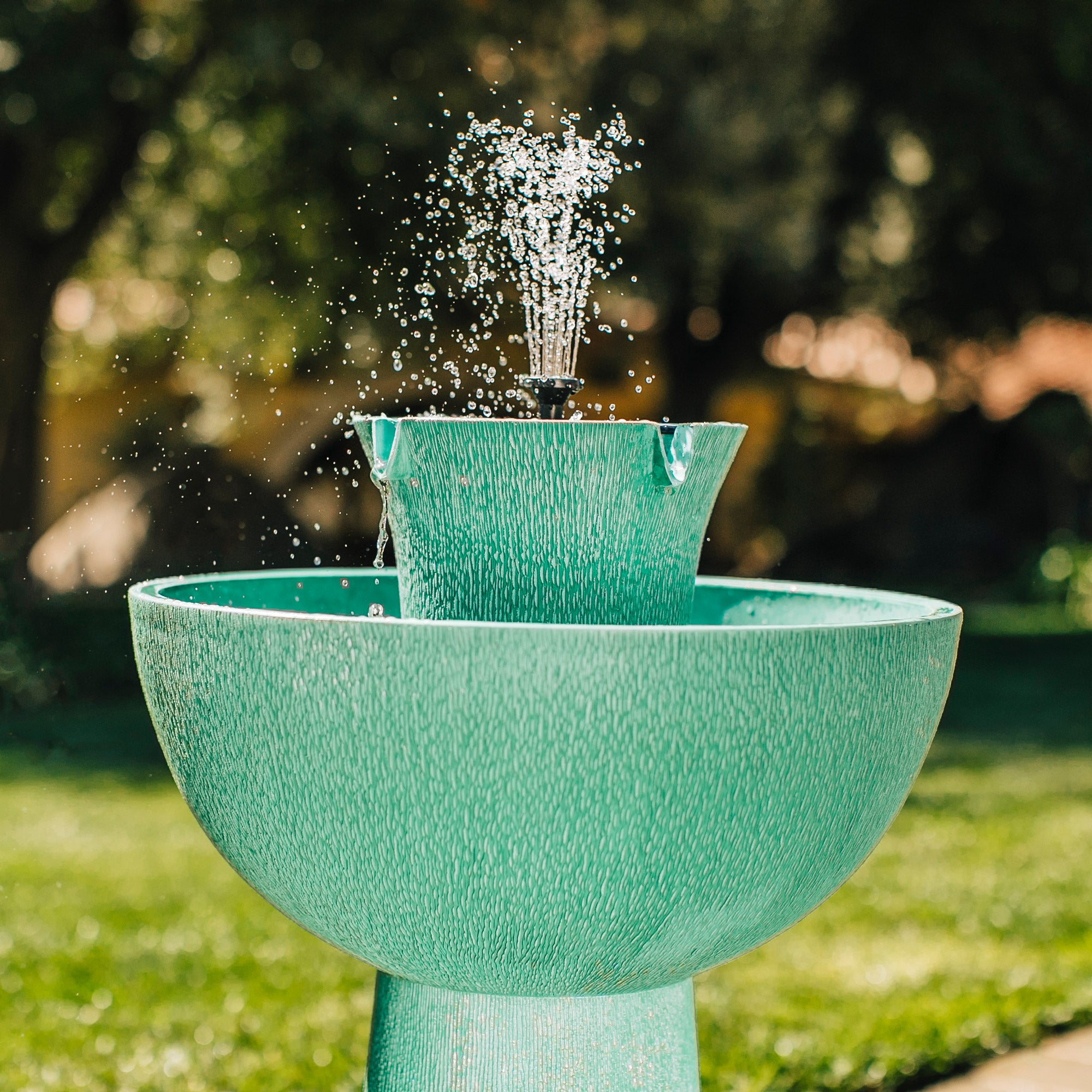 Patina Green Alba Cordless Fountain Lifestyle