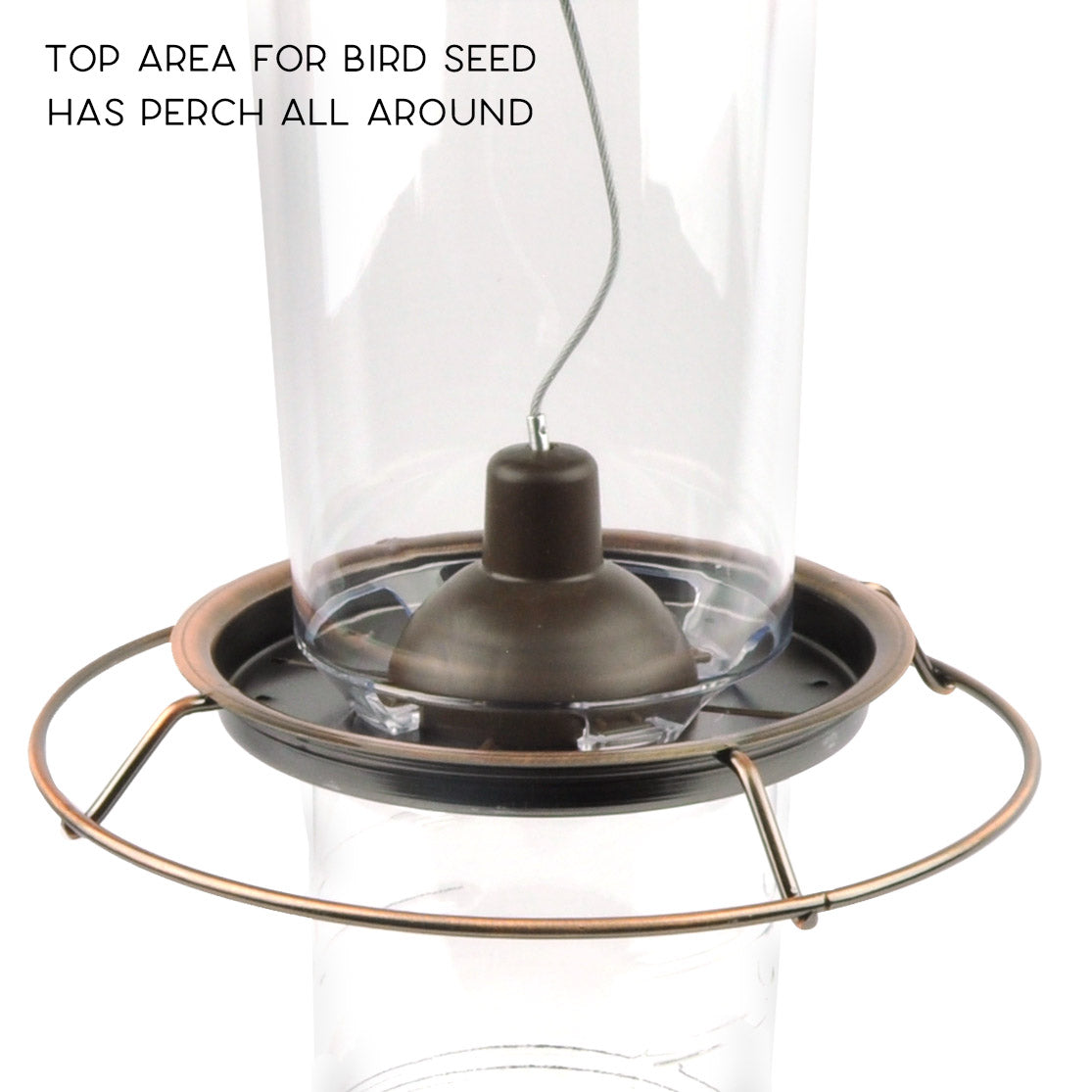 2-in-1 Hummingbird & Bird Seed Feeder