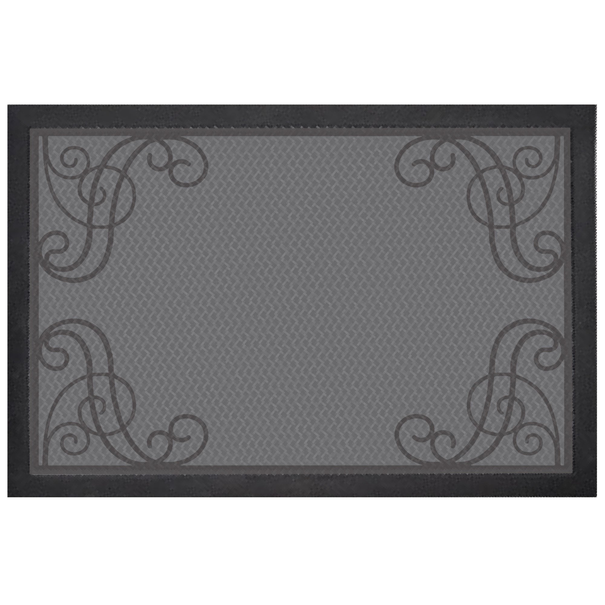 Aqua-Terra 2' x 3' Dirt Scraping Indoor Outdoor Doormat