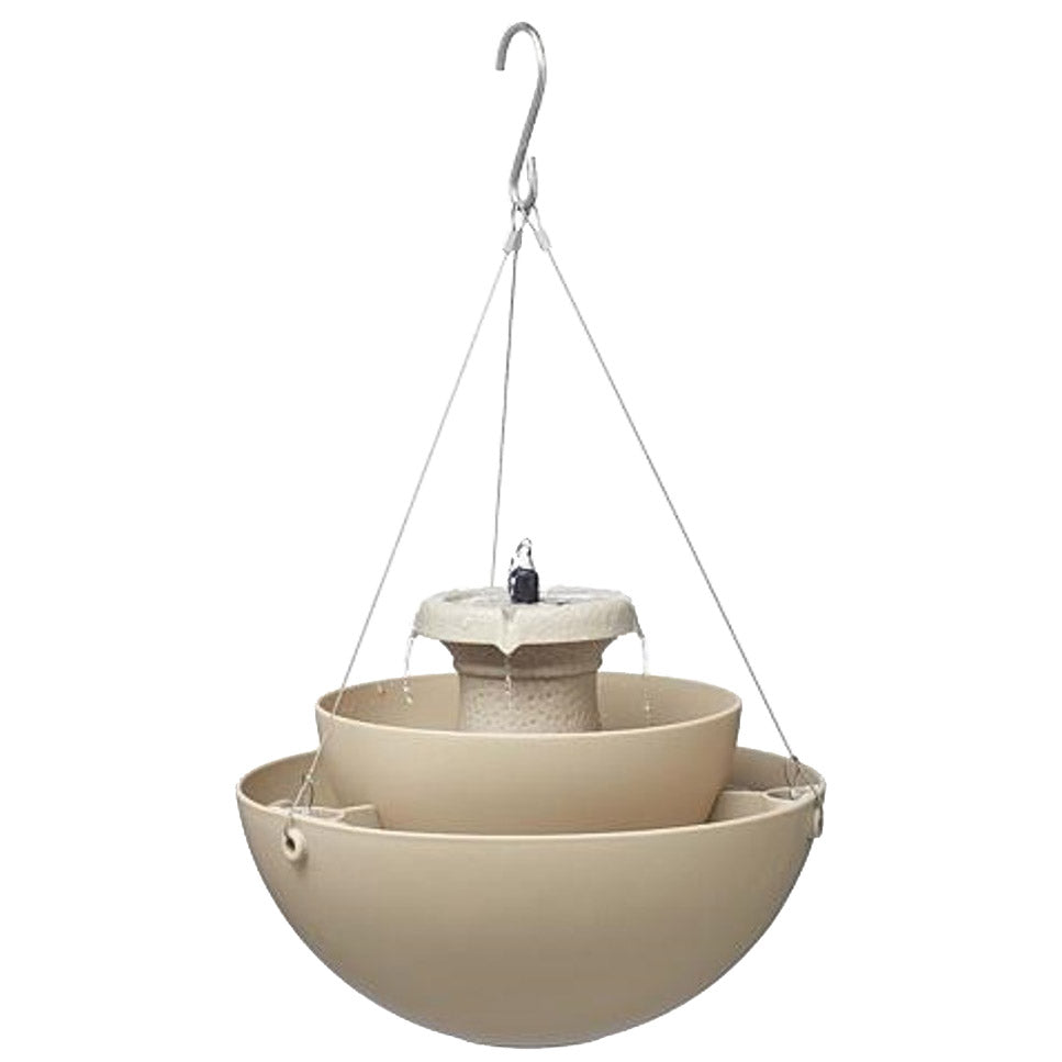 Maria 3-in-1 Bird Feeder, Planter, and Fountain