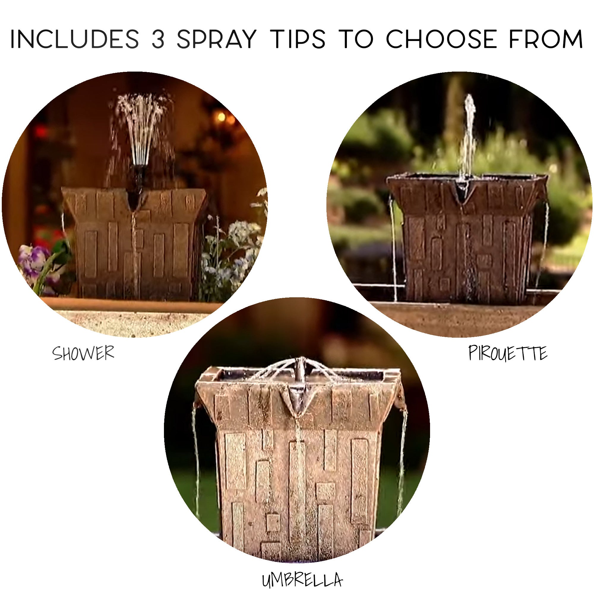 Fortezza Cordless Fountain Tower